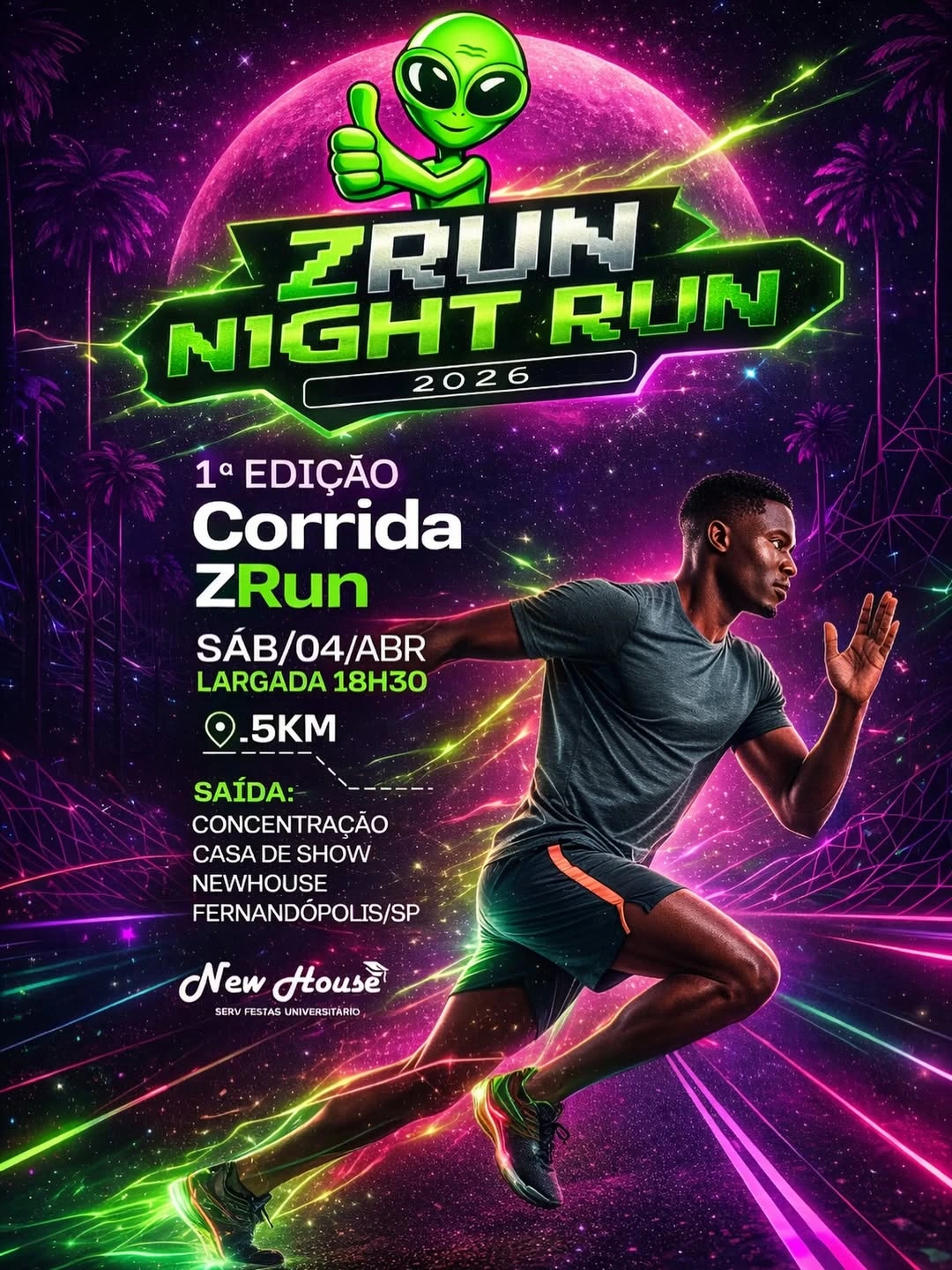 1ª CORRIDA ZRUN NIGHT RUN